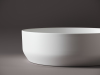 Умывальник чаша накладная круглая (цвет Белый Матовый) Element 390*390*120мм Ceramica Nova белый матовый CN6022MW