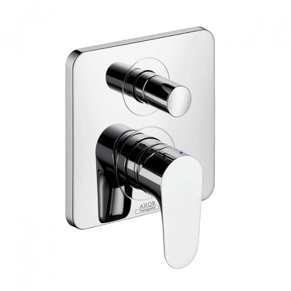 Axor Citterio M Встраиваемый смеситель для ванны однорычажный, внешняя часть, цвет: хром