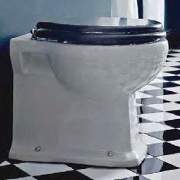 Sbordoni Neoclassica Унитаз напольный 42х36.5см, приставной, цвет: белый