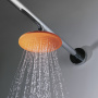 Agape Al dente Душевая головка, ø 180мм, цвет: оранжевый