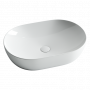 Умывальник чаша накладная овальная Element 600*415*135мм Ceramica Nova белый CN5009