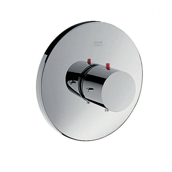 Axor Starck Встраиваемый термостат для душа, с запорным вентилем, внешняя часть, цвет: хром