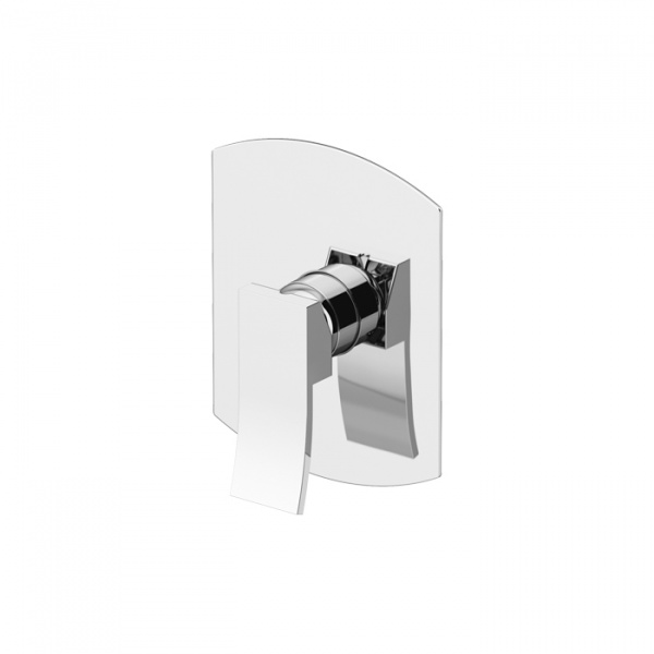 Gattoni ELY Смеситель для душа с переключателем, с внутренней частью, цвет: хром