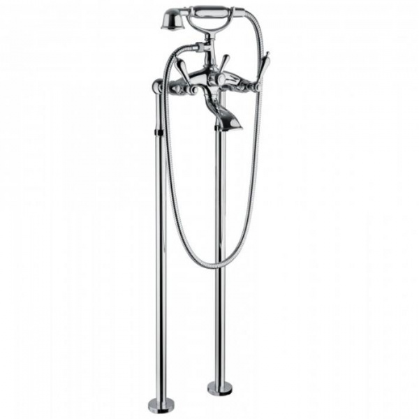 Смеситель для ванны Bongio Capri, цвет: хром