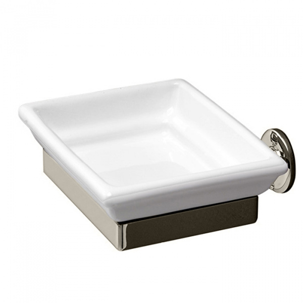 Devon&Devon First Class Мыльница подвесная, цвет: никель блестящий