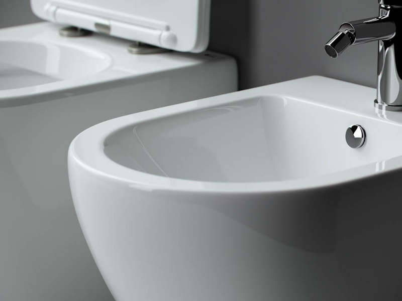 Подвесное биде Metropol Ceramica Nova белый CN4003