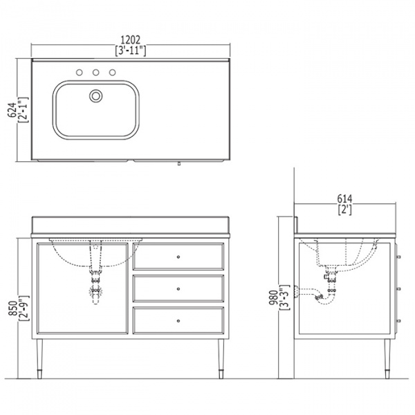 Devon&Devon Jazz 2, Комплект мебели, Цвет: prune/deep black/oro