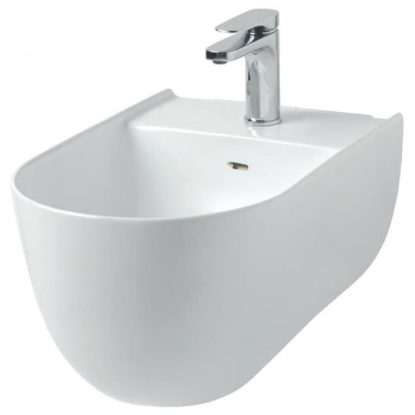 Artceram THE ONE Биде подвесное  52х35см, с креплениями, с 1 отв под смеситель. цвет: белый