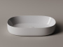 Умывальник чаша накладная овальная Element 675*350*140мм Ceramica Nova белый CN5022