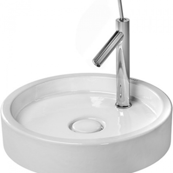 Duravit Раковина 47 см, 1 отв., без перелива, цвет: белый