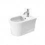 Duravit White Tulip Биде подвесное 37x54 cм, с переливом, с 1 отв., цвет: белый