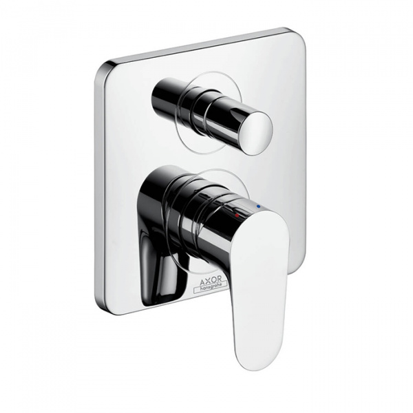 Axor Citterio M Встраиваемый смеситель для ванны однорычажный, внешняя часть, цвет: хром