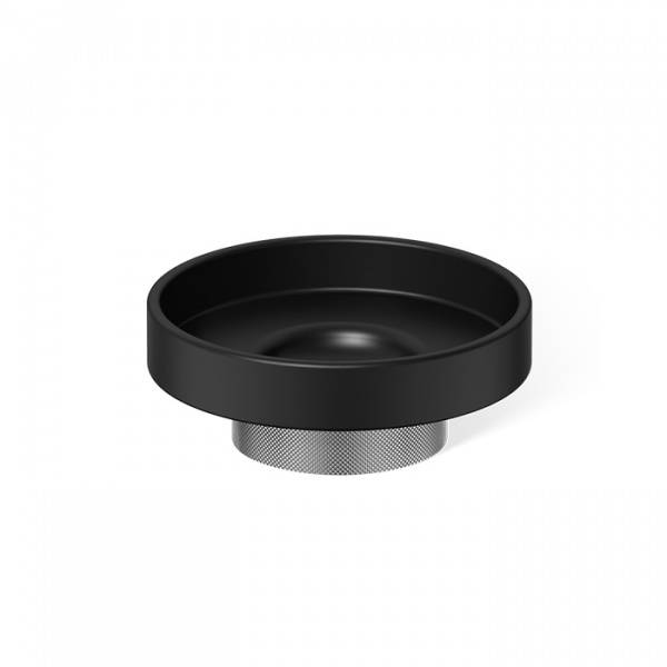 Decor Walther Club STS Мыльница подвесная, цвет: черный матовый / хром