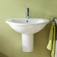 Duravit Darling New Раковина 65x55 см, 1 отв., цвет: белый