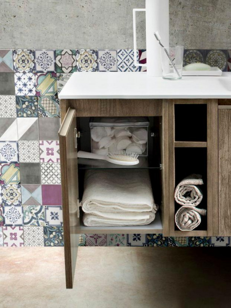 Cerasa Movida Комплект мебели 120х50.5см DX, цвет: Tavolato Biscotto