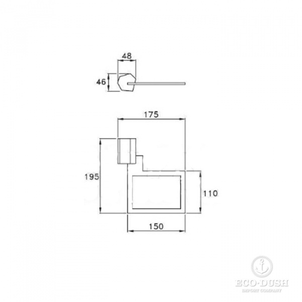 Stella Stella Держатель мыльницы подвесной (без мыльницы) 1022 цвет: хром