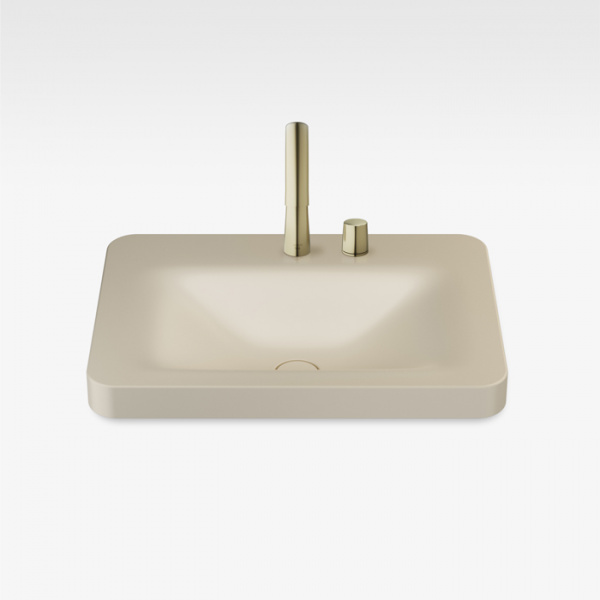 Armani Roca Baia Раковина 66x47 см, 2 отв., встраиваемая сверху, цвет: greige