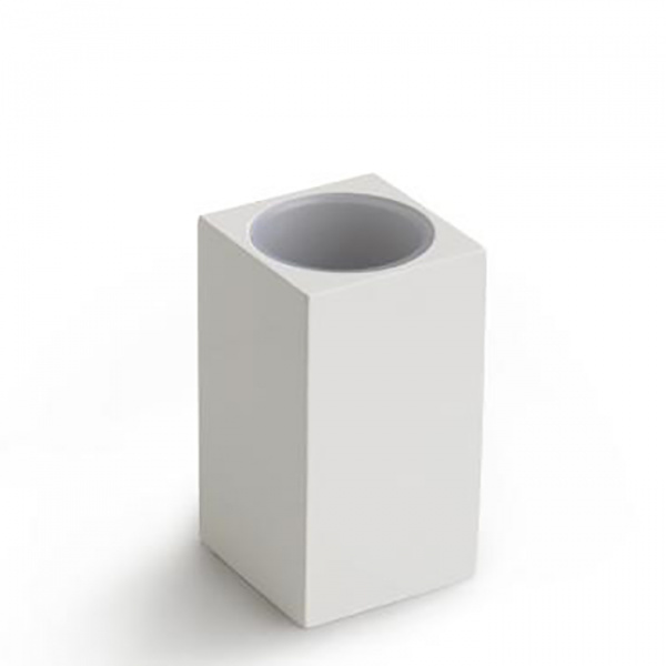 Bertocci Settecento Стакан настольный, цвет: белый матовый композит