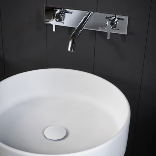 Agape Memory Настенный смеситель для раковины, излив: 200мм, цвет: хром