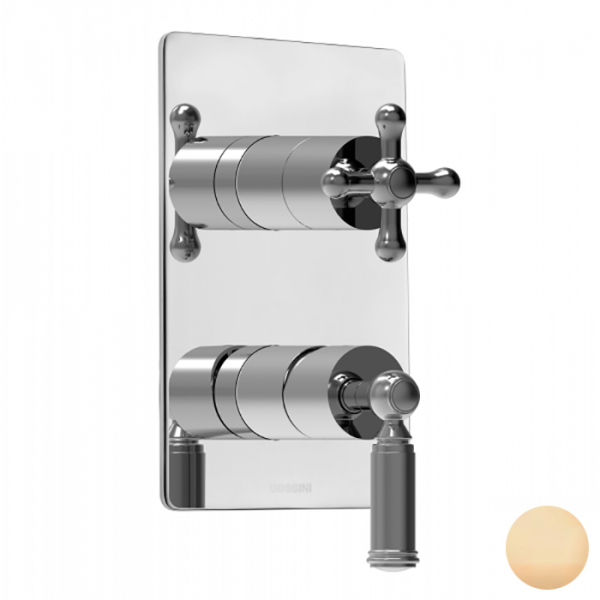 Bossini Liberty Смеситель для душа, встраиваемый, с переключателем на 5 источников, цвет: античная бронза