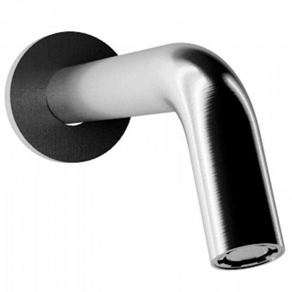 Излив для ванны из нержавеющей стали Bongio Time 2020, цвет: матовая сталь