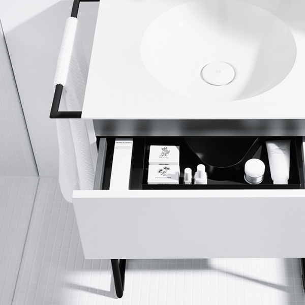 Burgbad Coco Комплект напольной мебели 60x50x87 см, цвет: белый