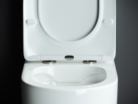 Напольный пристенный унитаз Mia Ceramica Nova белый CN1801