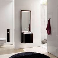 EMCO Touch 450 classic Комплект мебели с дверцей правый, цвет: черный/optiwhite