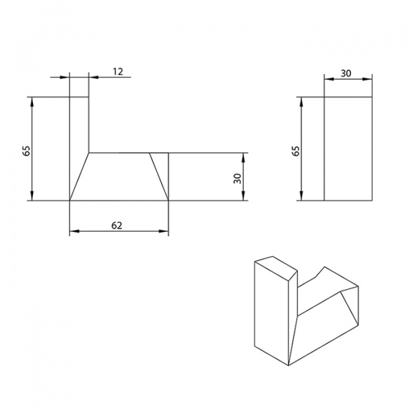Крочок Bongio Stelth, цвет: хром