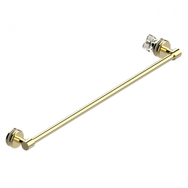 THG Petale De Cristal Clair Lisere Dore Полотенцедержатель 60см., подвесной, цвет: полированное золото