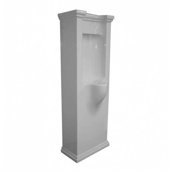 Kerasan Waldorf Писсуар напольный с сифоном и комплектом крепежей, цвет: белый