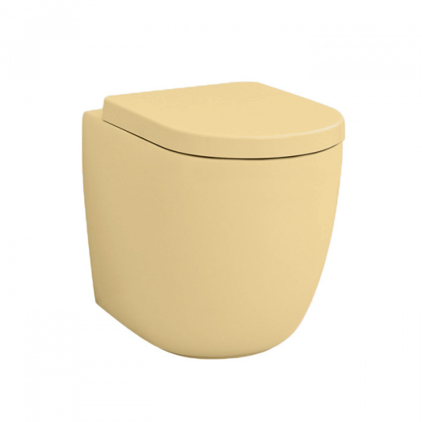 Artceram File 2.0 Унитаз напольный Rimless 36x52 см, цвет: giallo zinco