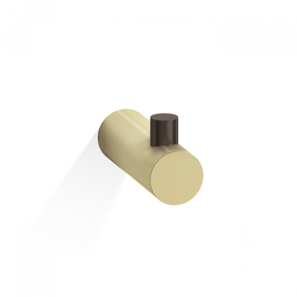 Decor Walther Club HAK1 Крючок подвесной, цвет: темная бронза / золото матовое