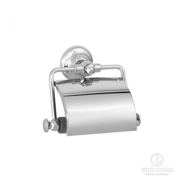 Stella Roma Держатель туалетной бумаги подвесной с деревянным роликом 1032 цвет: хром