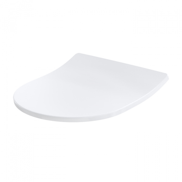 TOTO MH Сиденье Slim 39.4x49.3x6.8см, для унитазов CW161Y, CW162Y, CW163Y, с петлями из нерж.стали микролифт цвет: белый