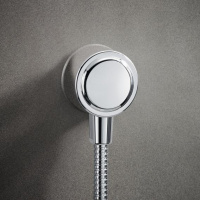 Axor Montreux Шланговое подсоединение (для смесителя скрытого монтажа), цвет: хром