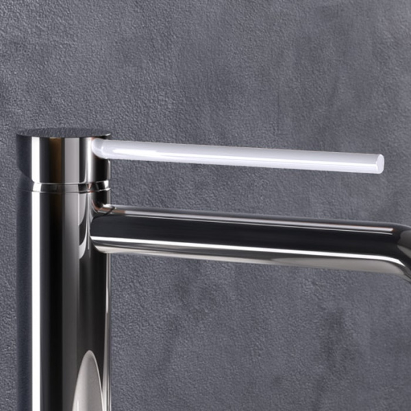 Gattoni Circle One Накладка на ручку смесителя для ванны и душа, цвет: Bianco Opaco