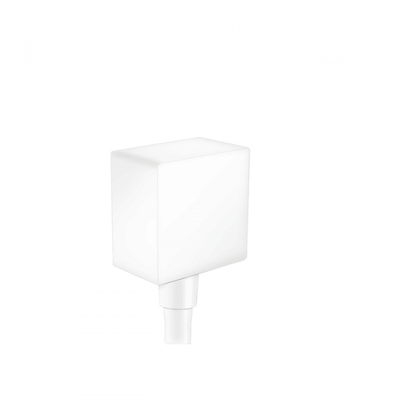 Hansgrohe Вывод воды для ручного душа с клапаном, цвет: белый матовый