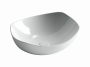 Умывальник чаша накладная овальная Element 420*385*145мм Ceramica Nova белый CN5017