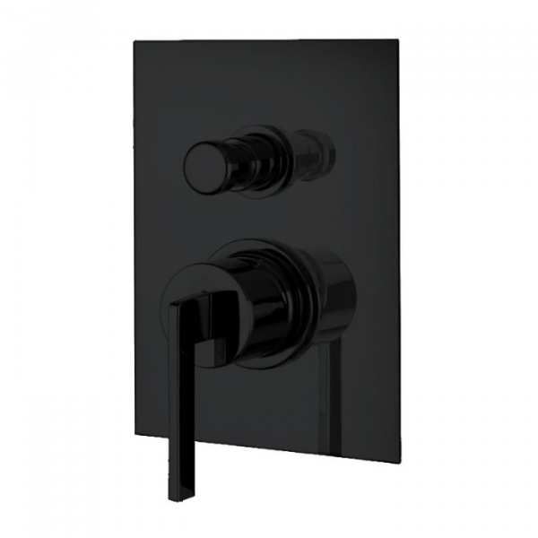 Встраиваемый смеситель для душа Bongio Myamix, цвет: черный матовый