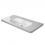 Duravit DuraStyle Раковина 100х48 см, без отв., с переливом, цвет: белый