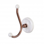 Devon&Devon Dorothy Вешалка-крючок подвесной, цвет: состаренная медь/белый