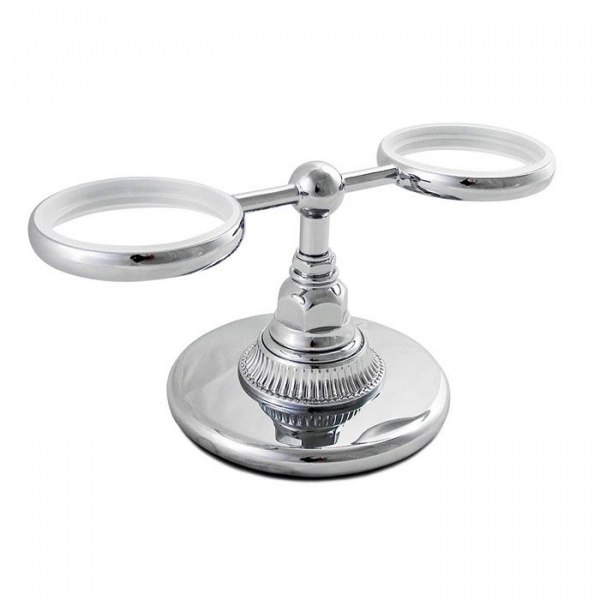 Nicolazzi Impero Держатель для стакана и мыльницы, настольный, цвет: хром (без керамики)