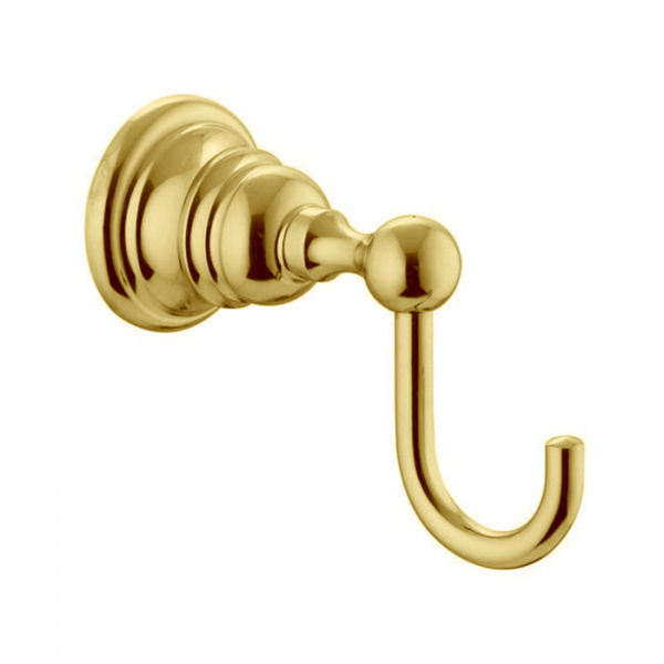 Carlo Frattini Victory Крючок одинарный, подвесной, цвет: золото