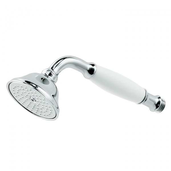 Nicolazzi Doccia Лейка ручного душа, ручка белая керамика, цвет: хром