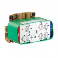 Axor Скрытая часть термостата на 4 источника