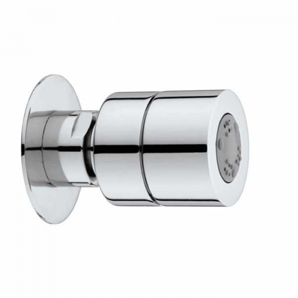 Bossini Tondo Mas Ø34 боковая поворотная форсунка из латуни с массажной струёй, цвет хром