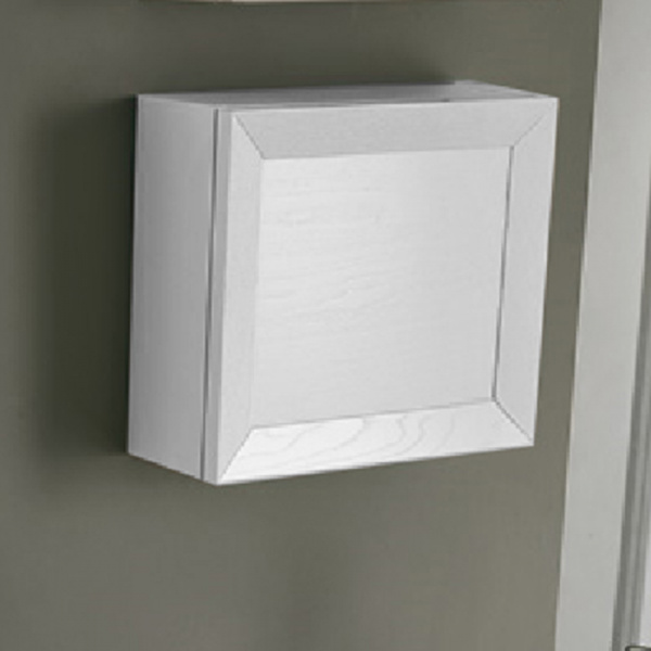 EBAN Gianna 44,пенал-ящик подвесной 50*19*h44, c 1 расп.дв., БЕЗ РУЧЕК, цвет: bianco assoluto