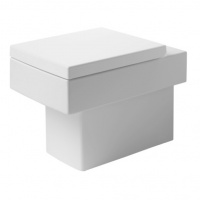 Duravit Vero Унитаз напольный для независимого подключения воды, с вертикальным смывом, 6,0л., 37x57см, Цвет: белый
