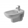 Duravit D-Code Биде подвесное с перел. с 1 отв. под смес., 35.5x54.5см, Цвет: Белый
